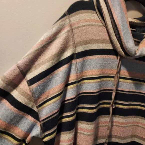Db Sunday Striped Cowl Neck Long Sleeve Sweater in Size 2X - Picture 4 of 11